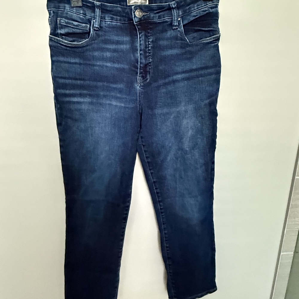 Kut from the Kloth Dark Blue Ankle Jeans